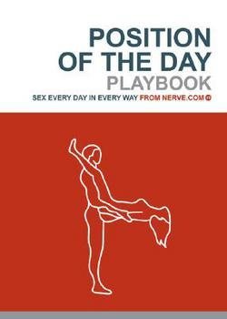 Not Available (NA): Position of the Day Playbook : Sex Every Day in Every Way (Paperback); 2004 Edition