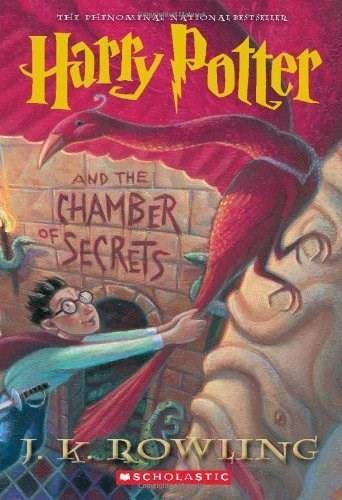 Book Cover J. K. Rowling: Harry Potter and the Chamber of Secrets (Paperback); 2000 Edition