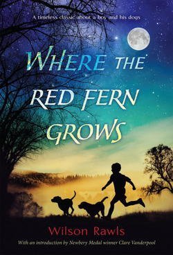 Book Cover Wilson Rawls: Where the Red Fern Grows (Paperback); 1996 Edition