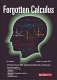 Ph.D. Barbara Lee Bleau: Forgotten Calculus (Paperback - Revised Ed.); 2002 Edition