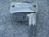 i5 Chrome Master Cylinder Cover compatible with Honda Shadow 600 VT 750 1100 1300 VTX