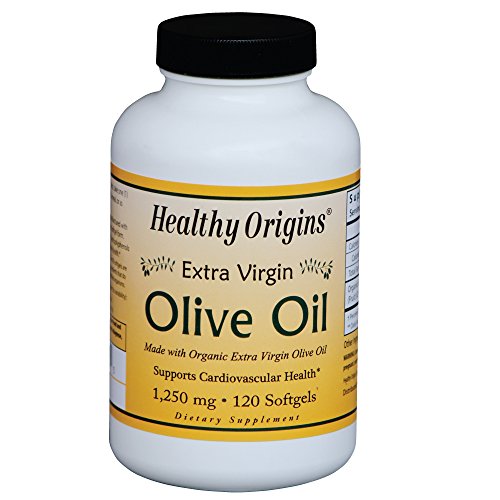 Healthy Origins Extra Virgin Olive Oil Softgels, 120 Count