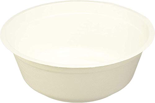 Book Cover B-KIND Durable Bagasse Eco-Friendly Rice Bowls 32Oz Pack Of 50 Bowls - Microwave Safe, Compostable, Made From Sugercane Fibers (50 Count, 32Oz)