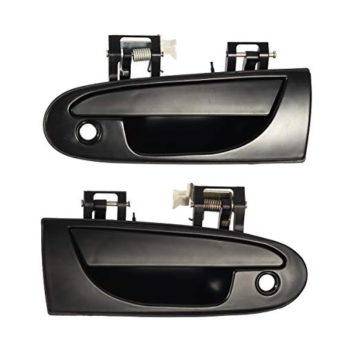 AUTEX 2pcs Exterior Door Handle Front Left Right Side Compatible with Coupe 95-00 Compatible with Avenger 95-00 Compatible with Eclipse 95-98 Door Handle 77493 77494