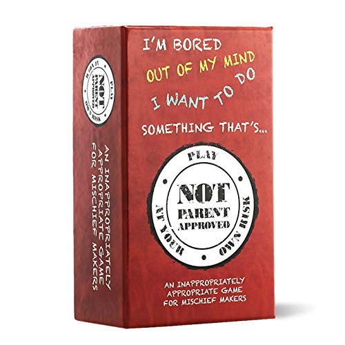 Not Parent Approved: A Fun Card Game and Gift for Kids 8-12, Tweens, Teens, Families and Mischief Makers â€“ The Original, Hilarious Family Party Game