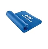 Beachbody Exercise Mat, Extra Thick Foam Workout Mat for Home and Gym, Yoga, Ab Workouts, Stretching, Weightlifting, High Density - Ultra Durable, 1/2 inch