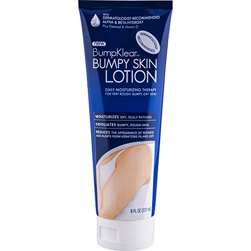BumpKlear Bumpy Skin Lotion - Rich Moisturizing Cream for Rough, White 8 Fl Oz