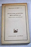 Investigaciones Metafisicas (Disputationes Metaphysicae)