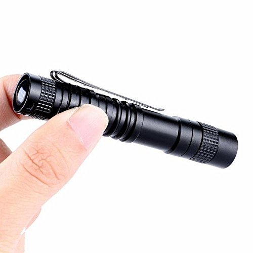 Bolayu CREE XPE-R3 LED 1000 Lumens Mini Penlight Flashlight Torch Lamp Clip AAA