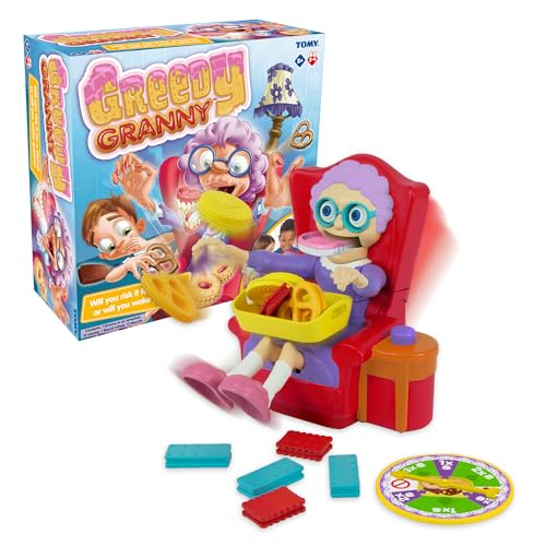 TOMY Games - T72465ML - Mamie Goinfron - Jeu de Société