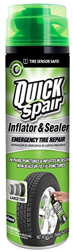 Slime 60190 Quick Spair Tire Inflator with Eco-Friendly Formula - 20 oz.