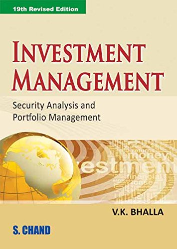 Investment Management: Security Analysis and Portfolio Management