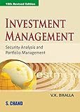 Investment Management: Security Analysis and Portfolio Management