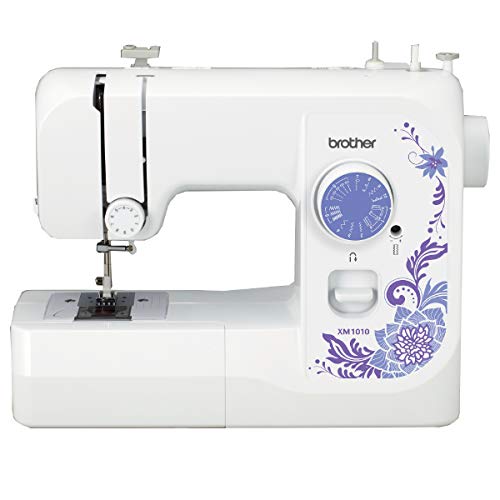 Book Cover Brother Sewing Machine, XM1010, 10 Built-in Stitches, 4 Included Sewing Feet