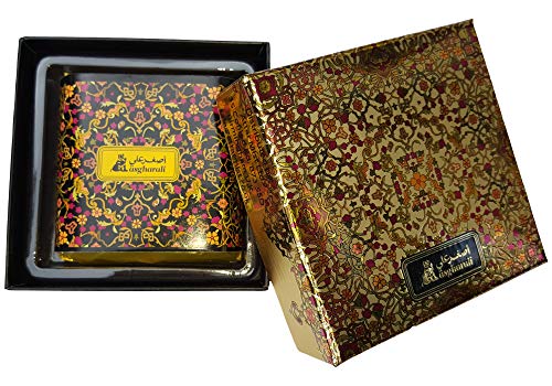 A ASGHARALI Bakhoor Enab Incense - Beautiful and Long Lasting Best Arabian Oud Use on Charcoal or Electric Incense Burner 40gm