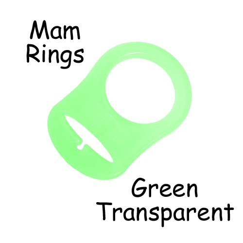 Book Cover 5 MAM Ring Button Style Pacifier Adapter (Green) - by i Craft for Less