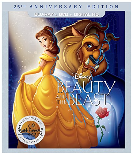 Book Cover Beauty and the Beast: 25th Anniversary Edition - (BD+DVD+DIGITAL HD) [Blu-ray]
