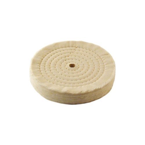 Extra Thick Spiral Sewn Buffing Wheel, 6 (80 Ply) (2-Pack)