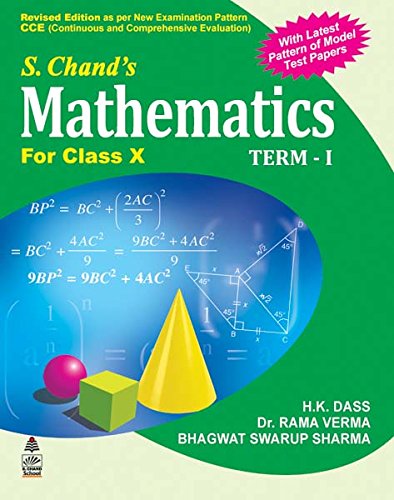 S.Chand’S Mathematics For Class X Term -I