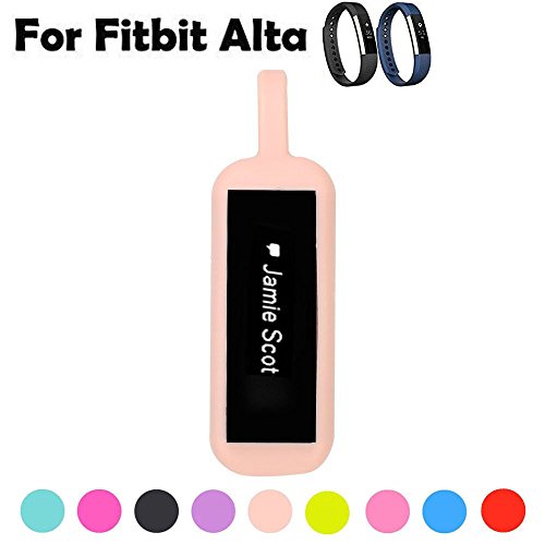 ZSZCXD Fitbit Alta Clip, Colorful Replacement Accessory Magnetic Clip Clasp Strap for Fitbit Alta HR and Alta(No Tracker) (Nude)