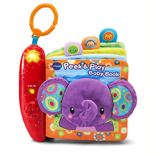 Book Cover VTech Baby Peek and Play Baby Book Amazon Exclusive, Purple