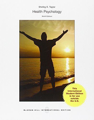 By Shelley E. Taylor - Health Psychology (9th International Edition) (2014-07-16) [Paperback]