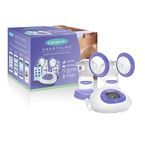 Book Cover Lansinoh SmartPump Double Electric Breast Pump with Bluetooth and App