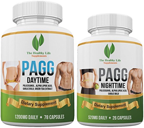 Book Cover Ultimate PAGG Stack Formula - Blend of 8 Potent Dietary Supplements - Helps to Build Muscle and Increase Weight Loss - 4 Hour Body by Tim Ferriss