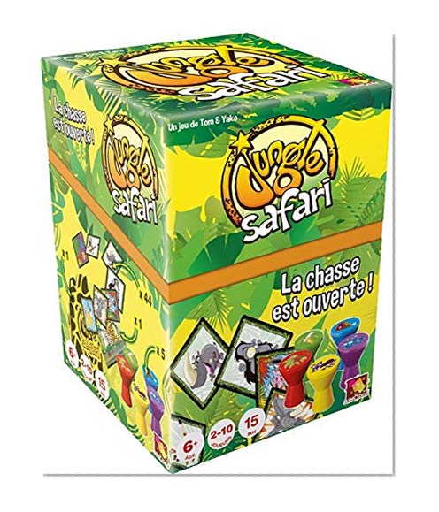 Asmodee - JSAF01N - Jeux d'ambiance - Jungle Safari