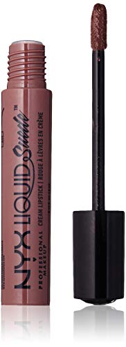 NYX PROFESSIONAL MAKEUP Liquid Suede Cream Lipstick, Brooklyn Thorn, 0.13 Fluid Ounce