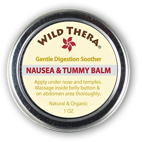 Wild Thera Herbal Nausea & Motion Sickness Relief. for PMS, Morning Sickness, Queasiness, Bloating, Upset Stomach, Migraines & Medication. Natural & Organic Ingredients. Portable & Lightweight.