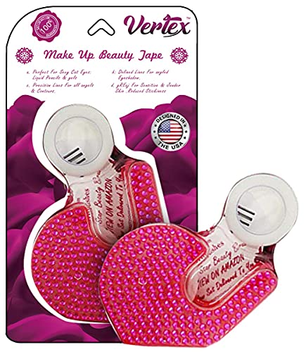 Makeup Tape For Eyeliner Eyeshadow - Cosmetic Eye Makeup Stencils Strips For Eye Gel Stencil Stays In Place For Clean Edges Perfect Angled Winged Liner Sticker Eyes Shadow Shield Pads For Women Make Up Tapes Edges Shields Firm Hold Cut Crease Ro