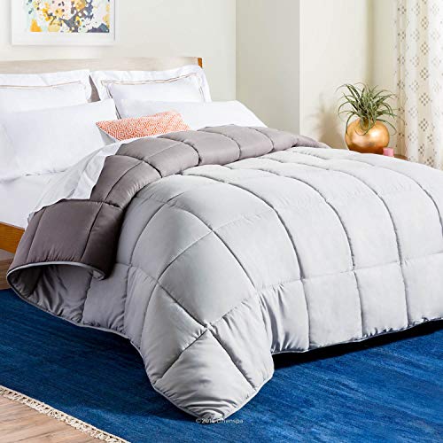 LINENSPA All Season Hypoallergenic Down Alternative Microfiber Comforter