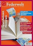 Federwelt 118, 03-2016: Zeitschrift für Autorinnen und Autoren (German Edition)