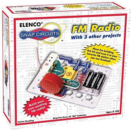 Book Cover Snap Circuits Projecth Electronics FM Radio Discovery Kit Toys