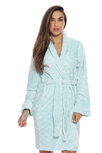Book Cover Just Love Printed Plush Robe for Women