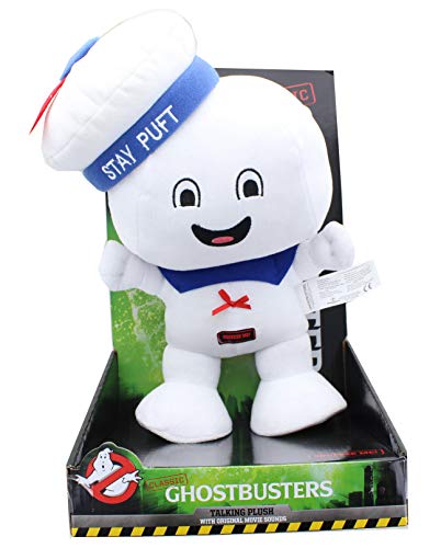 Book Cover Ghostbusters Classic Stay Puft Marshmallow Man 11 Talking Plush