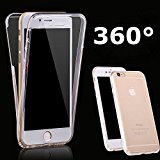 iPhone 6s Plus 5.5 Inch Case 360 Full Coverage Protection Cover (360 TPU Clear)