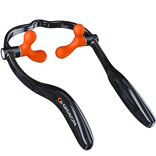 GideonTM Neck and Shoulder Therapeutic Self-Massage Tool Adjustable Four Knobs Trigger Point