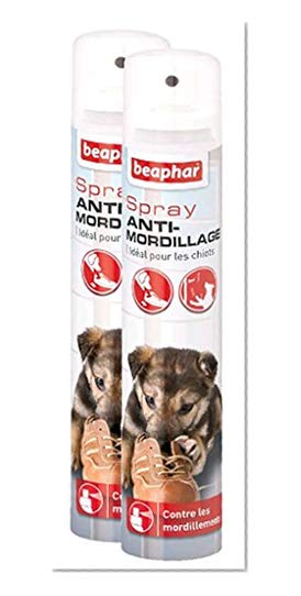 Beaphar - Spray anti-mordillage contre les mordillements -  chiot - 125 ml - Lot de 2