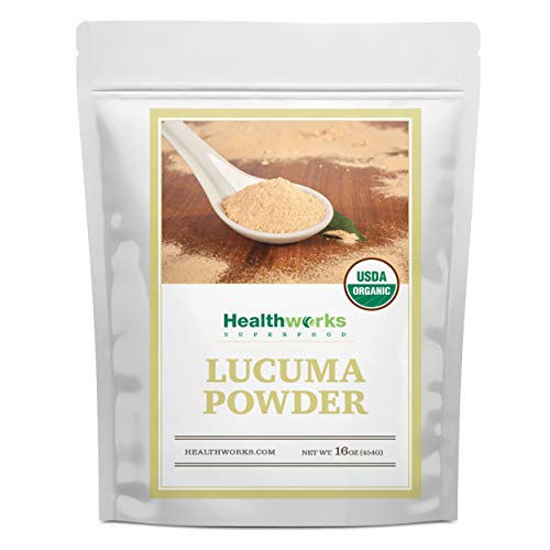 Book Cover Healthworks Lucuma Powder Raw Organic (16 Ounces / 1 Pound) | All-Natural & Certified Organic | Keto, Vegan & Non-GMO | Peruvian Origin | Antioxidant Superfood | Smoothies, Cereal & Ice Cream