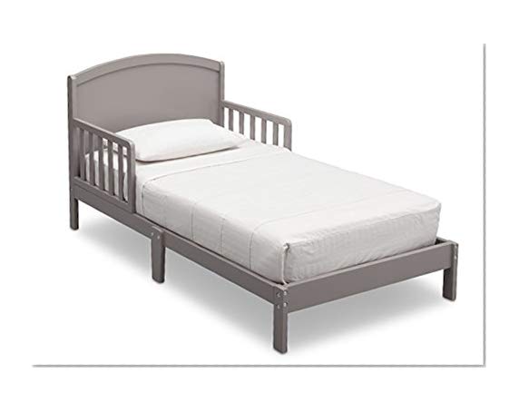 Book Cover Delta Children Abby Toddler Bed, Grey