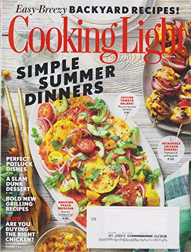Cooking Light July 2016 Simple Summer Dinners