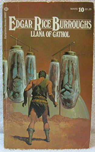 Llana of Gathol - Ballantine 1963 Edition with Dino D'Achille Cover Art