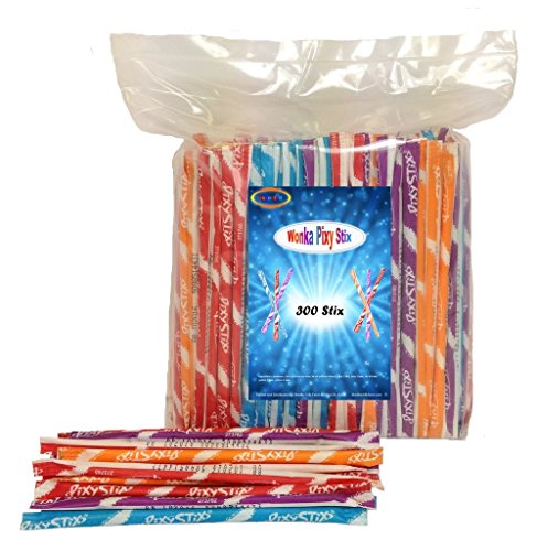 Pixy Stix, 300 Stix, Assorted Flavors