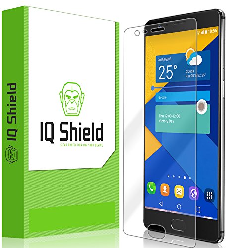 Book Cover IQ Shield Screen Protector Compatible with OnePlus 3 LiquidSkin Anti-Bubble Clear Film