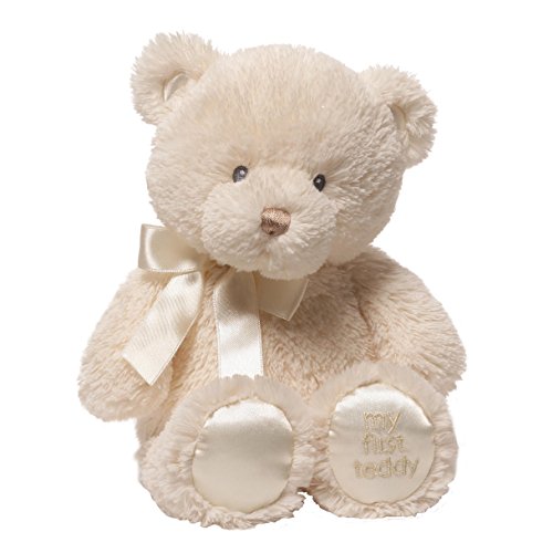 Book Cover Baby GUND My 1st Teddy Bear Stuffed Animal Plush, Cream, 10