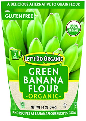 Let's Do Organic Green Banana Flour, 14 Ounce (BWA25059)