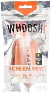 WHOOSH Screen Shine Cleaner for All - Clear