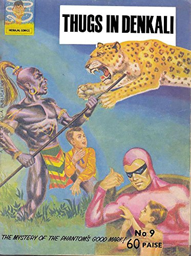 Indrajal Comics-9-Phantom (Rare Gem): Thugs In Denkali (1964)
